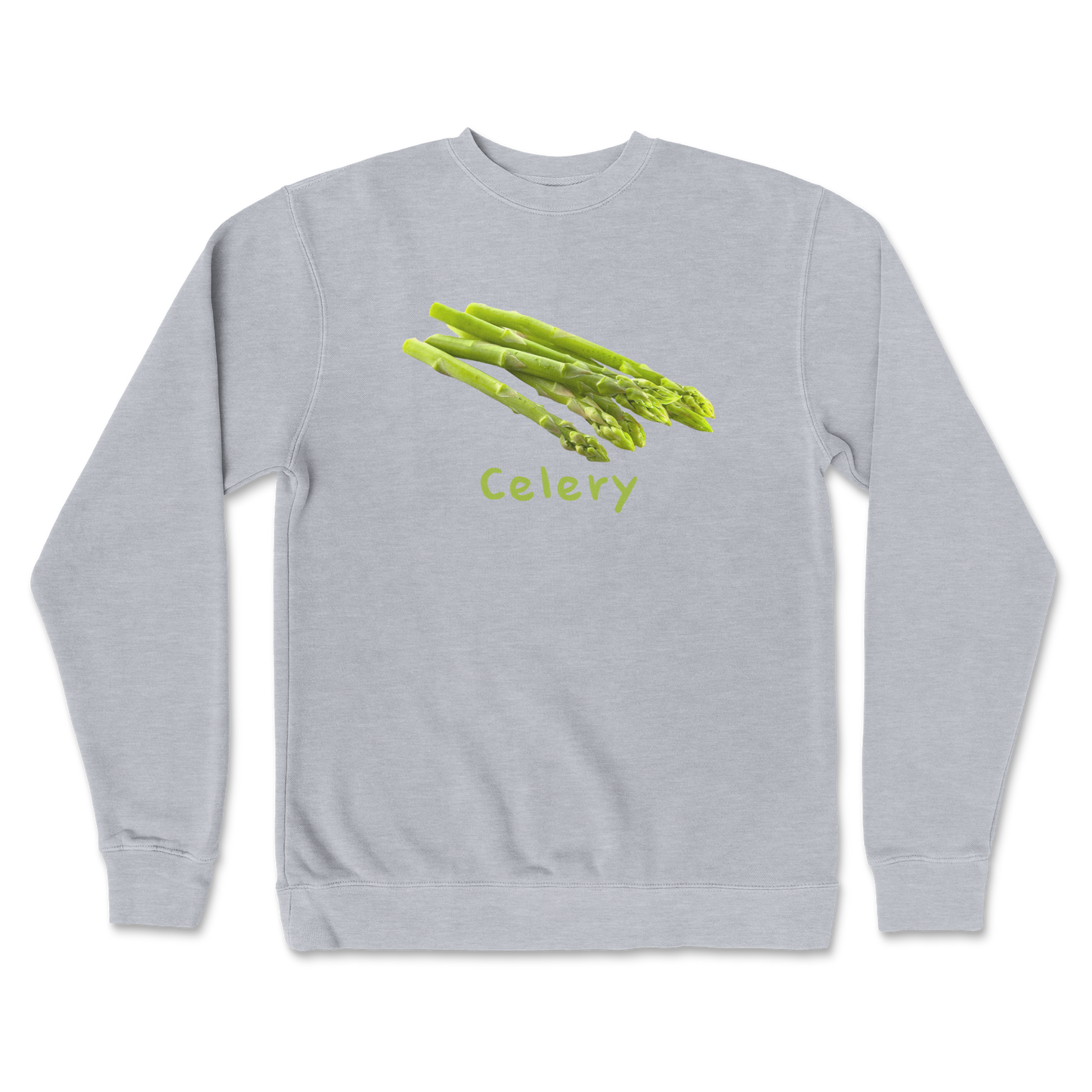 Independent Clothing Co. Crew Neck Celery in GreyHeather