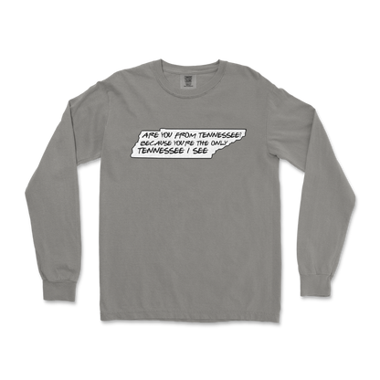 Comfort Colors Long Sleeve Tennessee in Grey