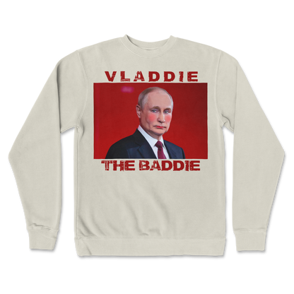 Independent Clothing Co. Crew Neck Vladdie The Baddie in Bone