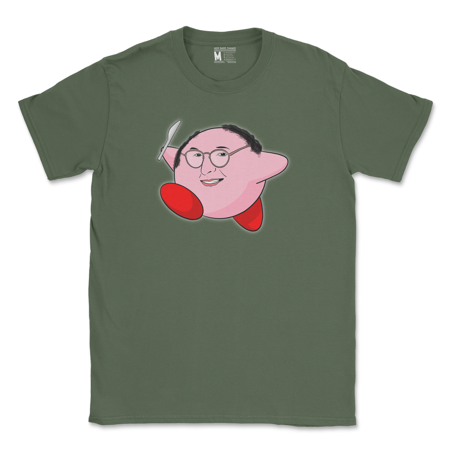 Gildan SoftStyle T-Shirt Kirby George in Military Green