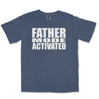 Comfort Colors T-Shirt Father Mode Activated in Midnight