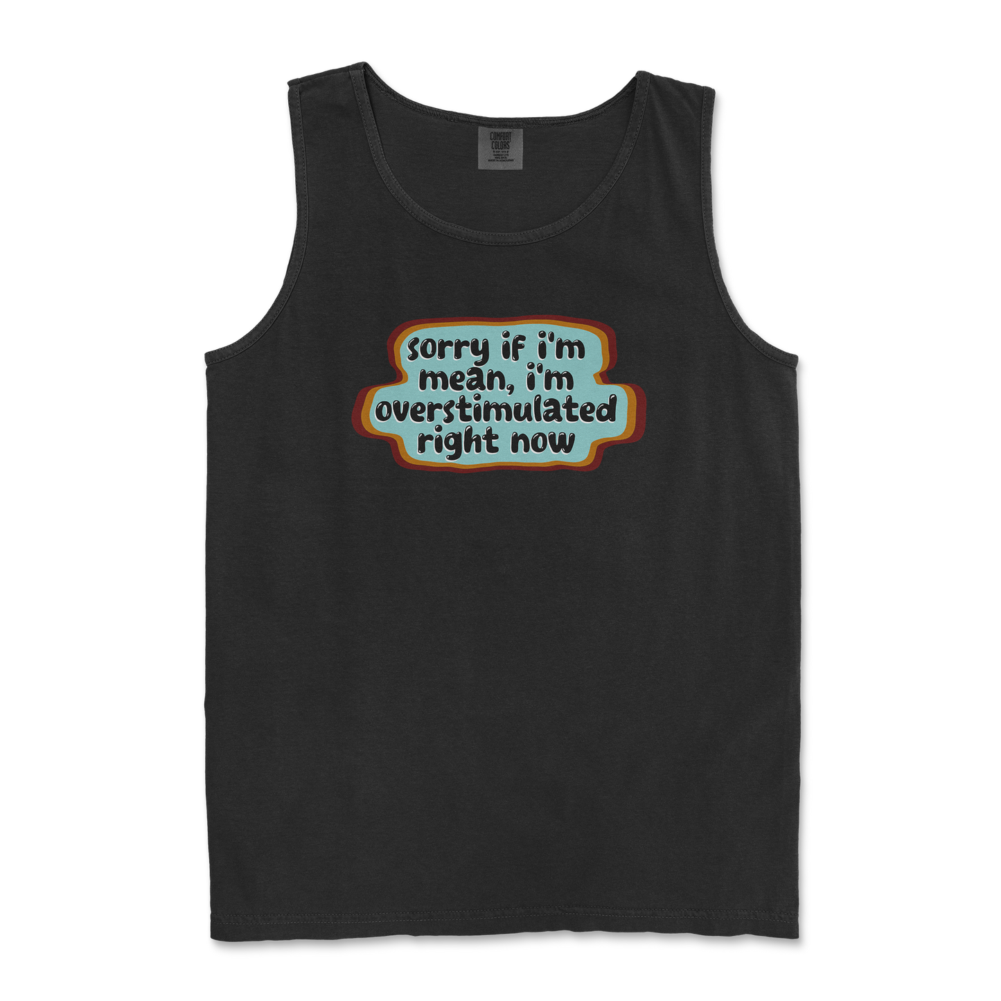 Comfort Colors Tank Top in Black