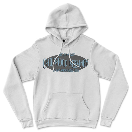 Gildan SoftStyle Hoodie Childhood Memory in White