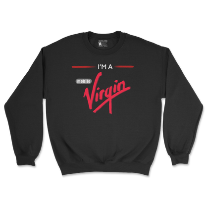 Gildan SoftStyle Crew Neck Mobile Virgin in Black