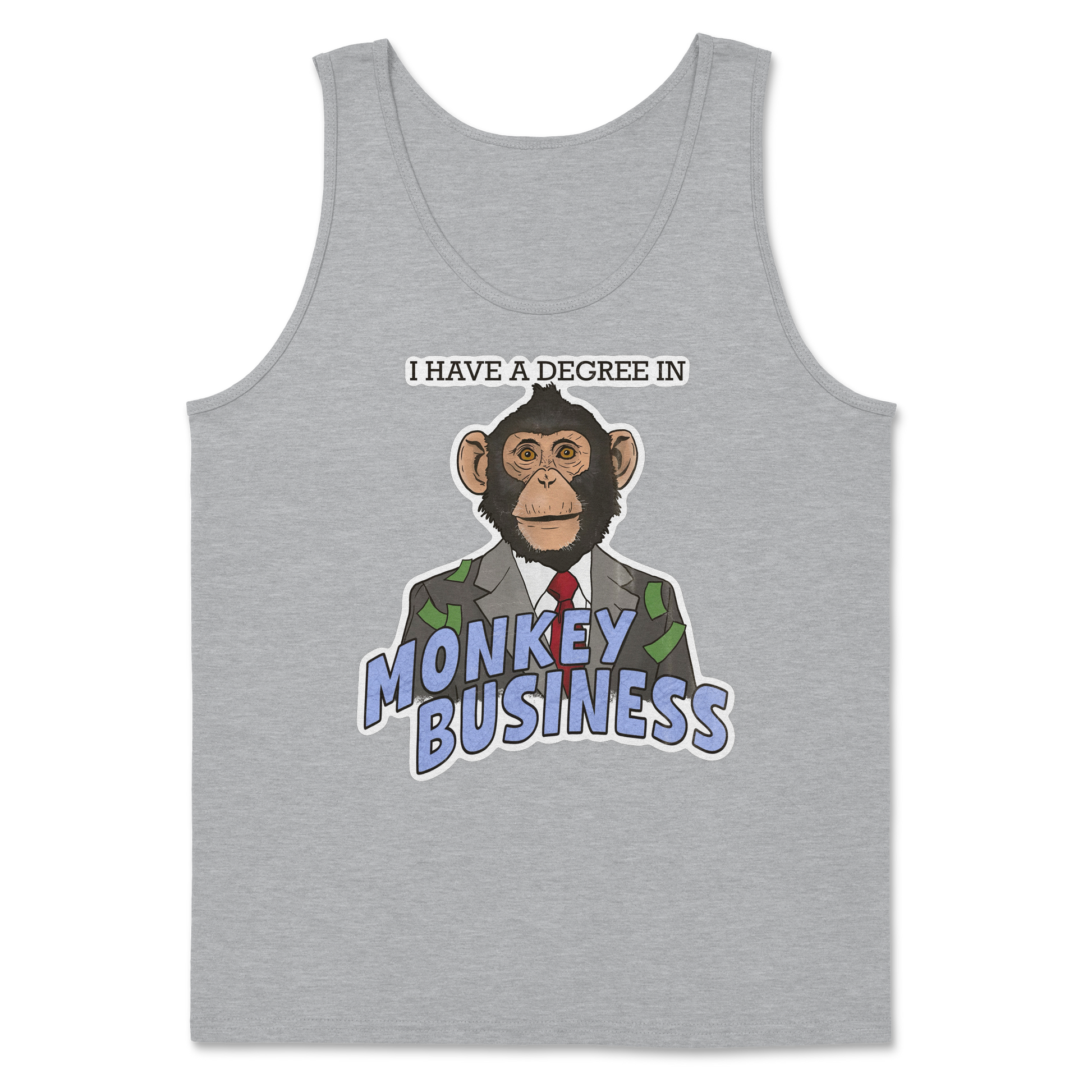 Heavy Blend Tank Top Monkey Business in Sports Grey