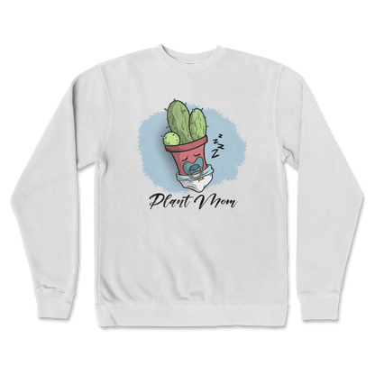 Independent Clothing Co. Crew Neck Plant Mom 2 in White