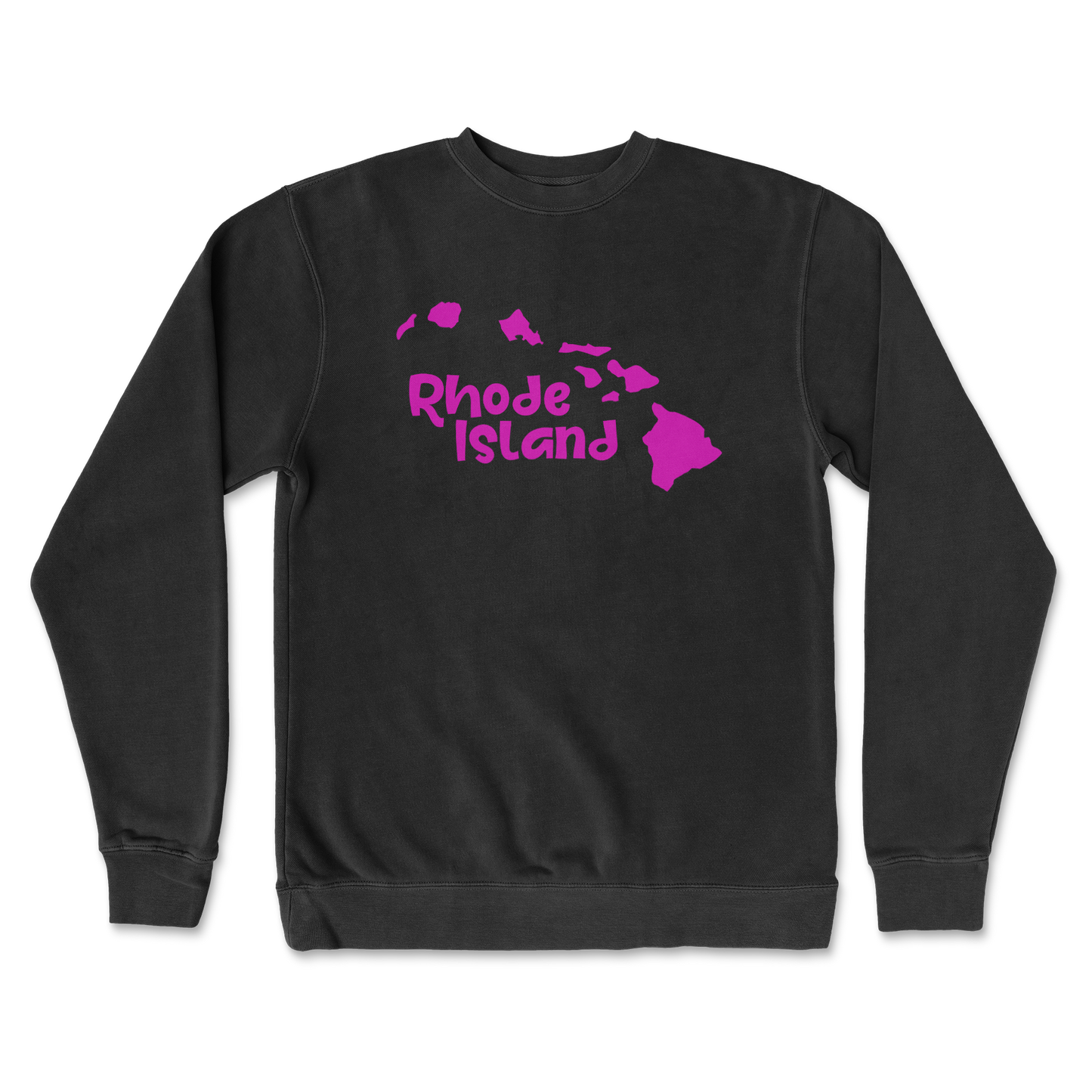 Independent Clothing Co. Crew Neck Rhode Island in Black