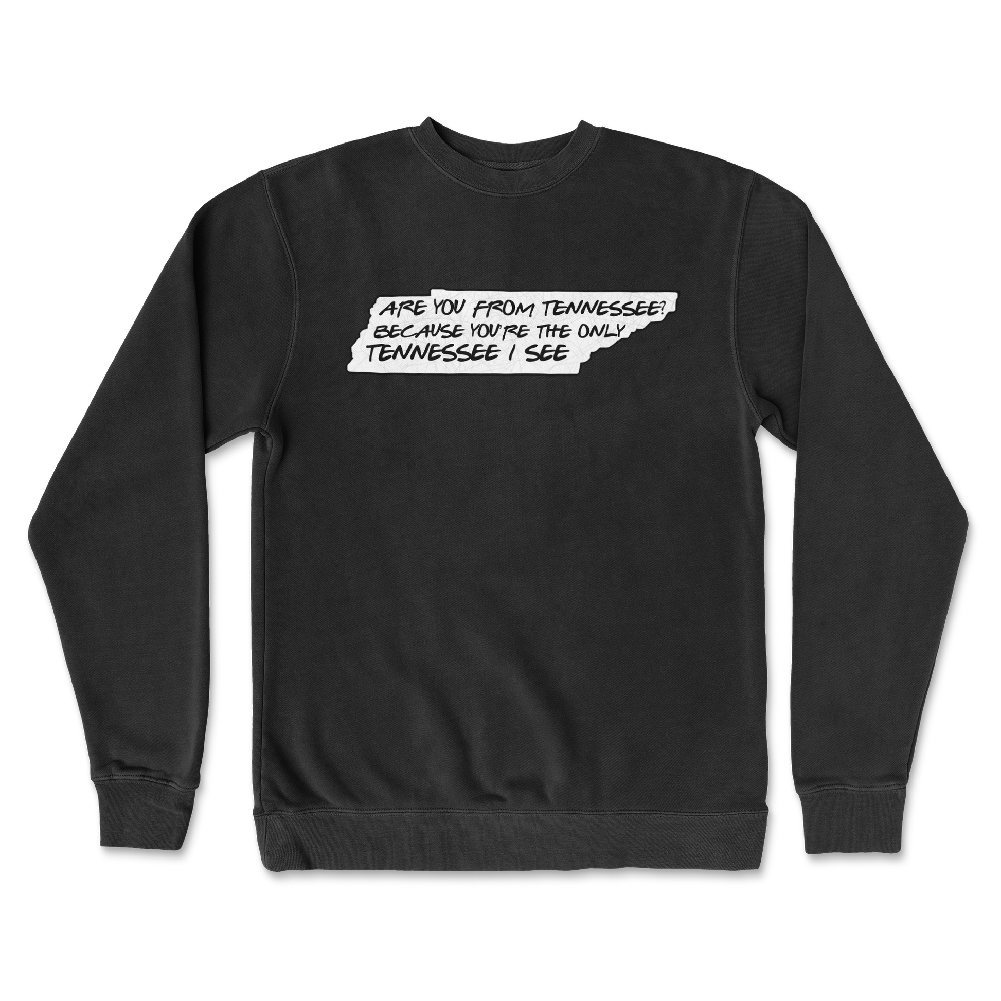 Independent Clothing Co. Crew Neck Tennessee in Black