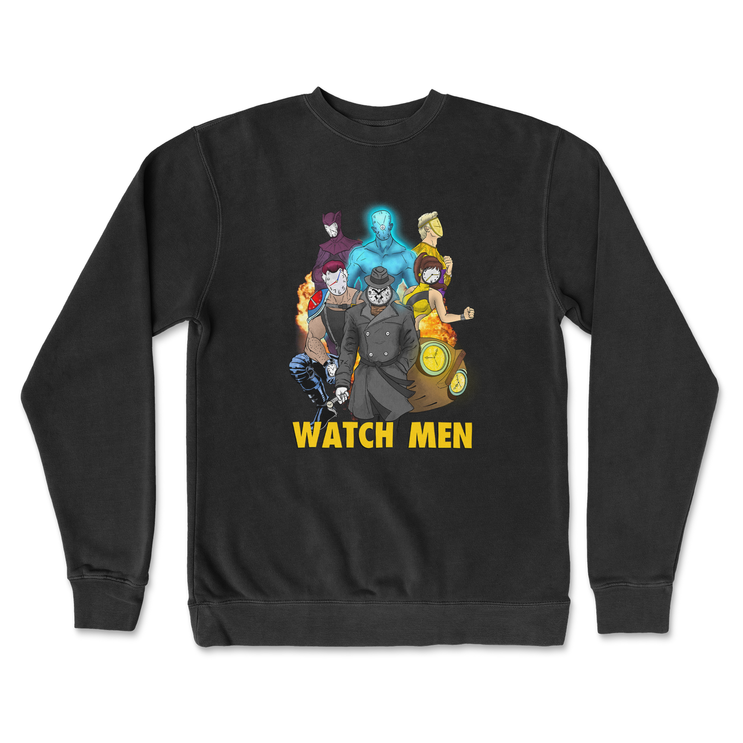 Independent Clothing Co. Crew Neck Watch Men in Black