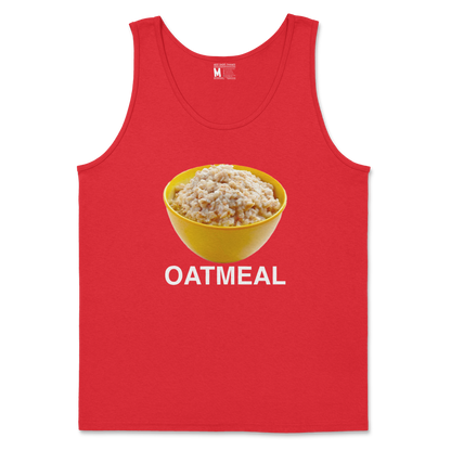 Gildan SoftStyle Tank Top Oatmeal in Red