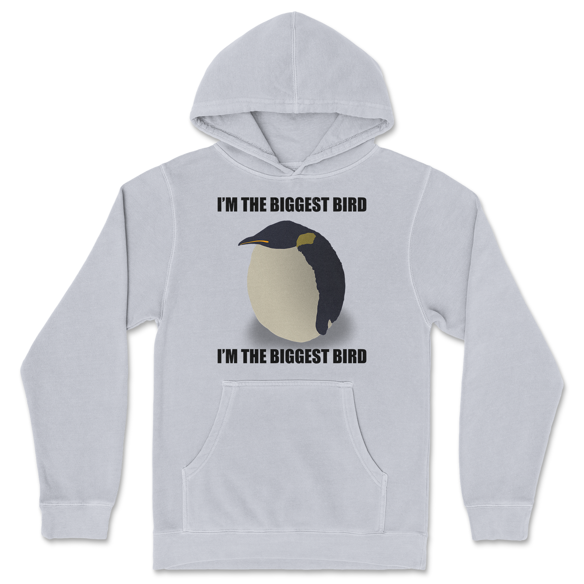 Independent Clothing Co. Hoodie I Am The Biggets Bird in GreyHeather