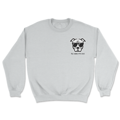 The Nice Shirt Crew Neck Pee Where You Want  in Sports-Grey