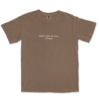 Comfort Colors T-Shirt Dont Yell in Espresso