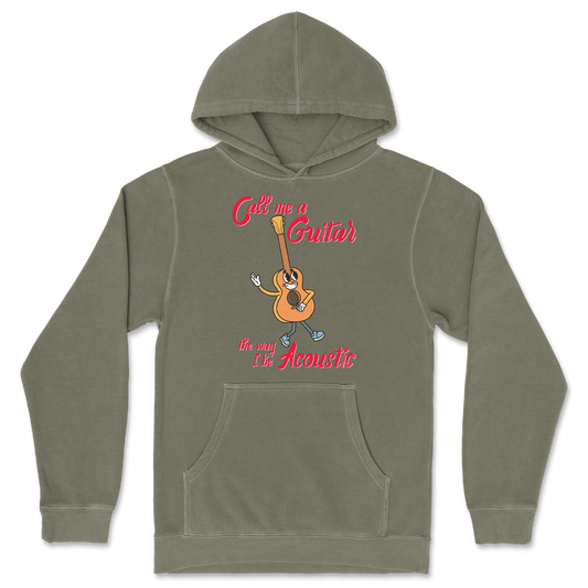 Independent Clothing Co. Hoodie I Do Be Acoustic  in Olive