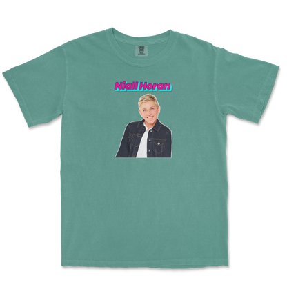 Comfort Colors T-Shirt Niall Horan in Light-Green