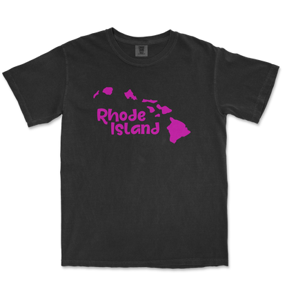 Comfort Colors T-Shirt Rhode Island in Black