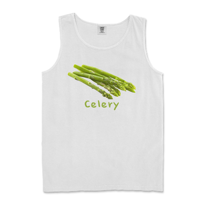 Comfort Colors Tank Top Celery in White