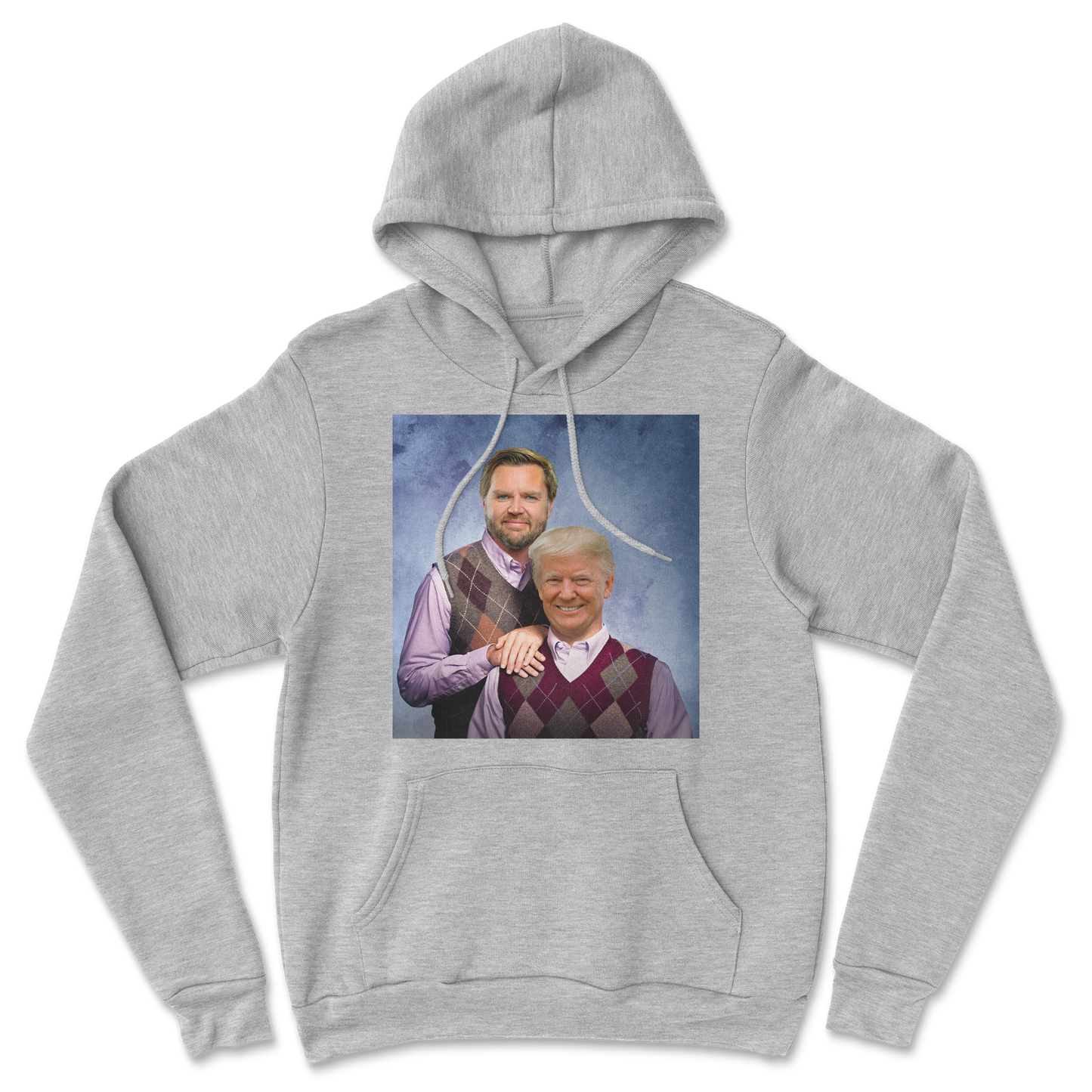 The Nice Shirt Hoodie Step Brothers  in Grey-Heather