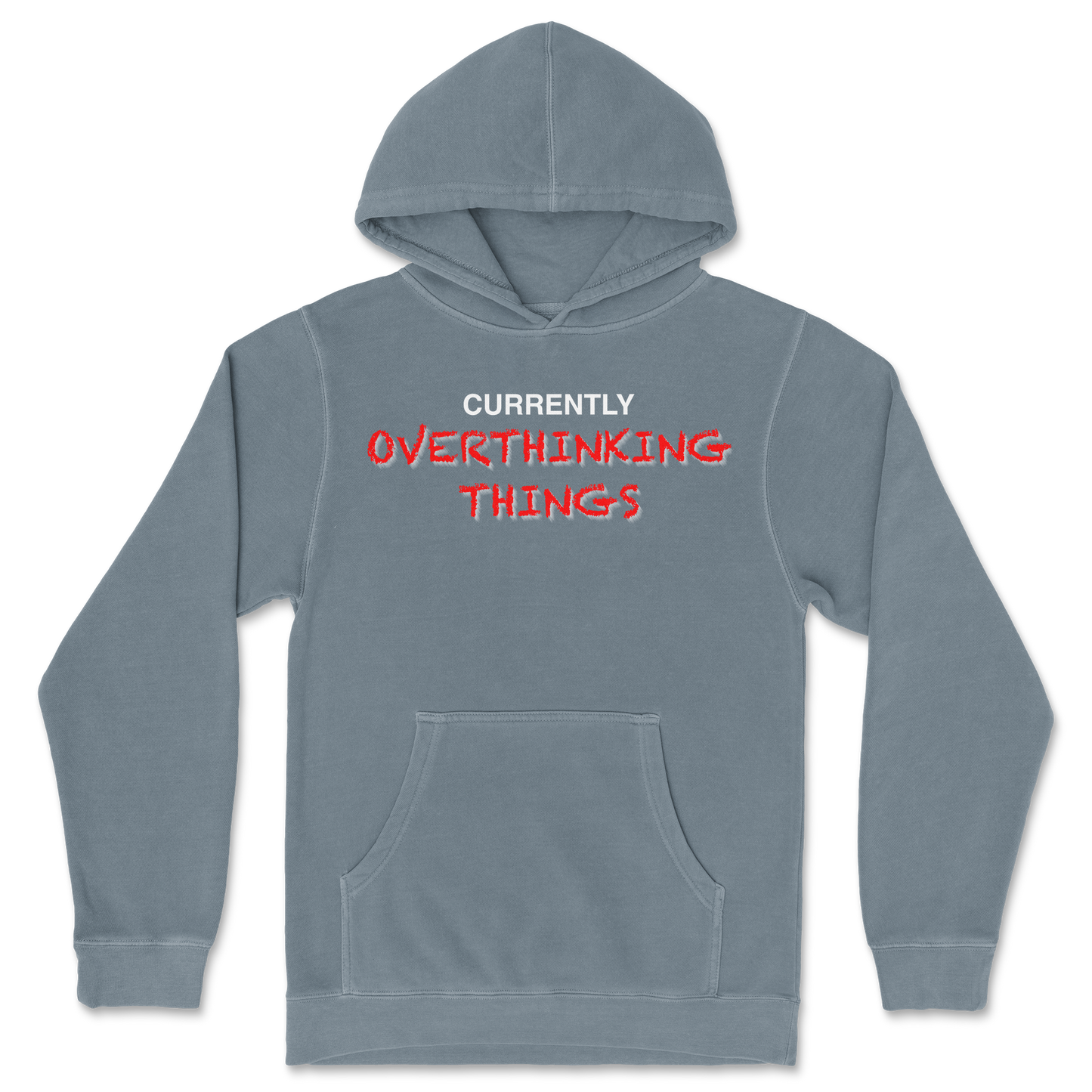 Independent Clothing Co. Hoodie For Our Lil Overthinker in BlueMagic