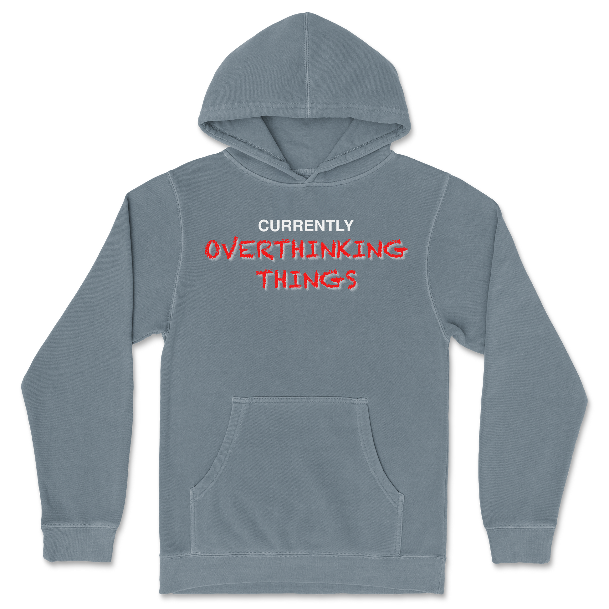 Independent Clothing Co. Hoodie For Our Lil Overthinker in BlueMagic