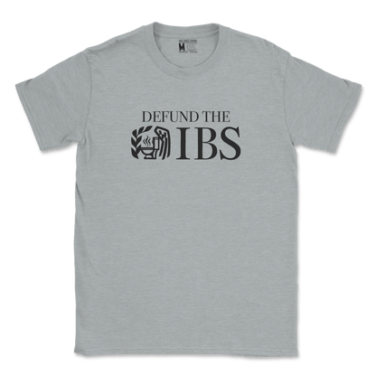 Gildan SoftStyle T-Shirt Defund The IBS in Sports Grey