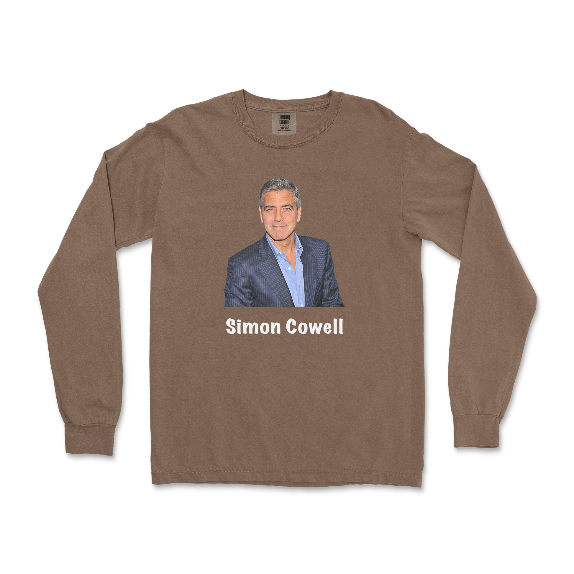 Comfort Colors Long Sleeve Simon in Espresso