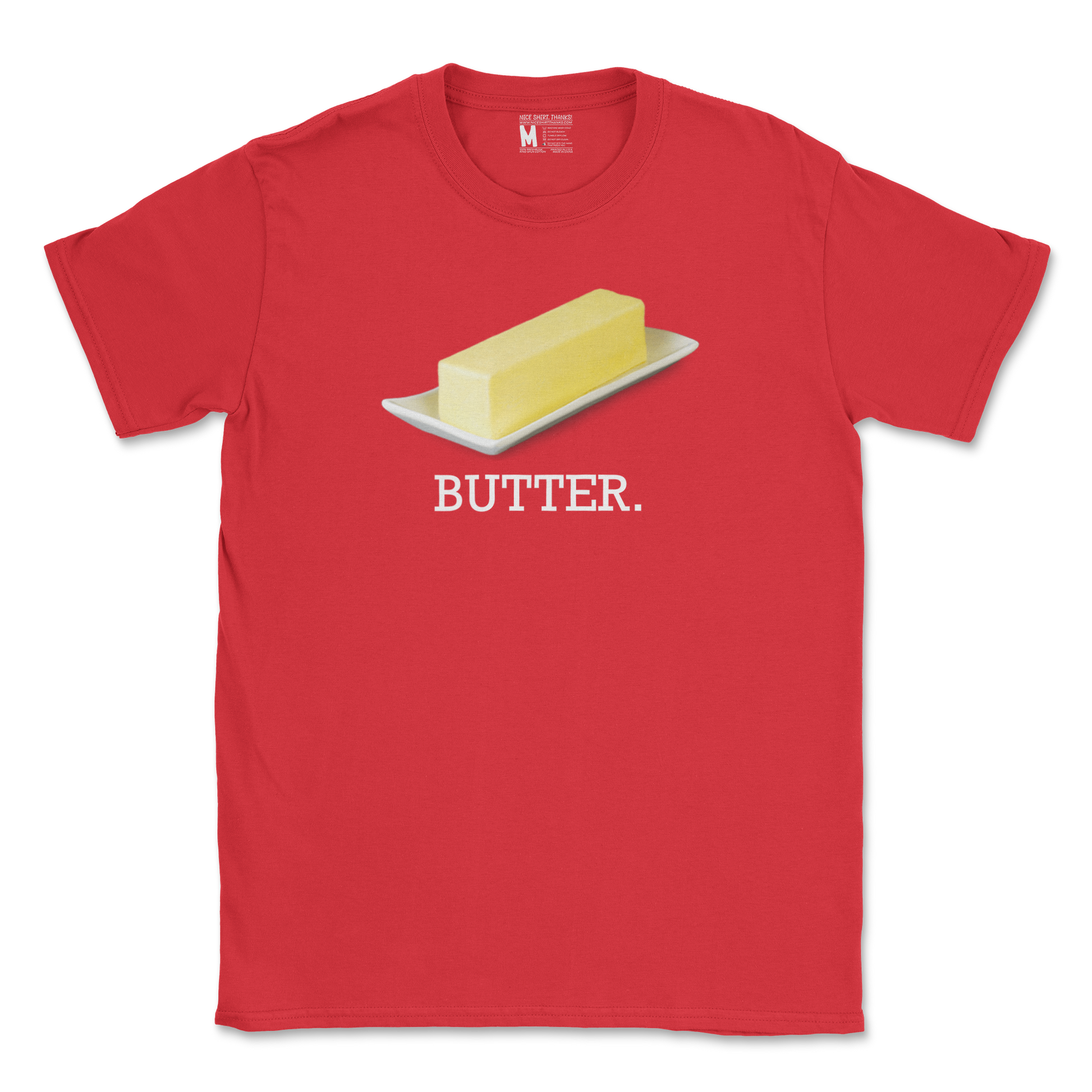 Gildan SoftStyle T-Shirt Butter in Red