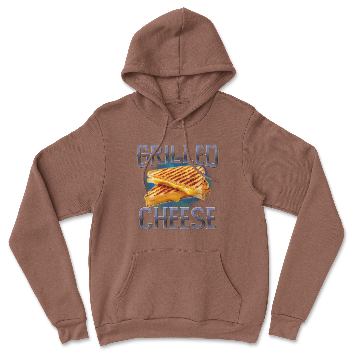 The Nice Shirt Hoodie Grilled Cheese  in Cocoa