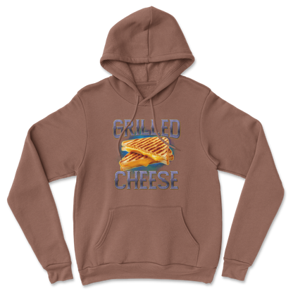 The Nice Shirt Hoodie Grilled Cheese  in Cocoa