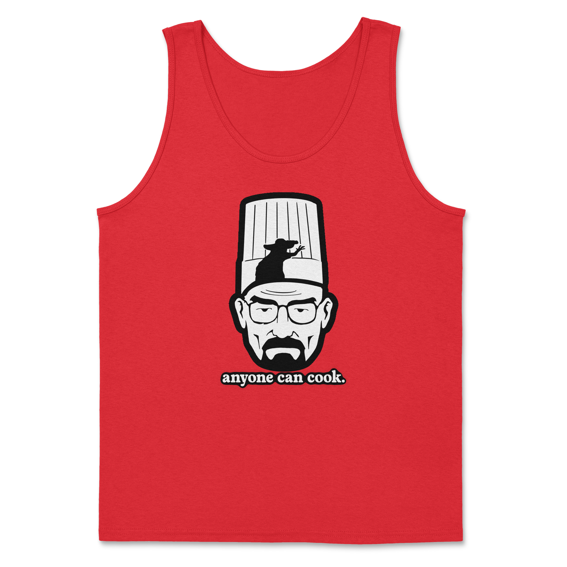 Heavy Blend Tank Top Everyone Can Cook in Red
