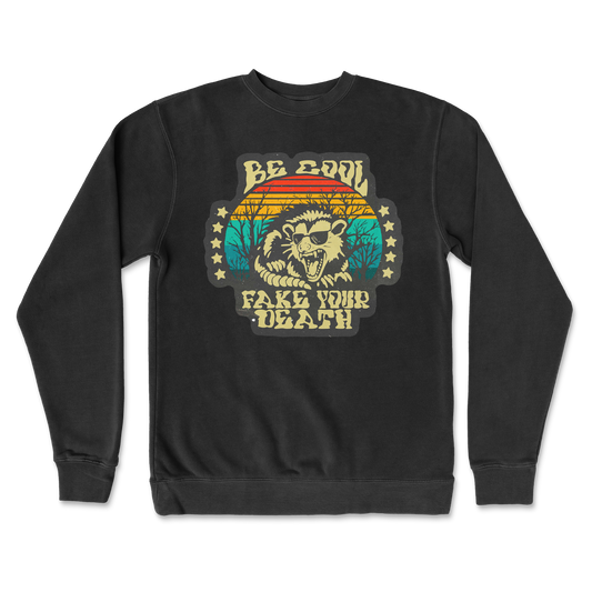 Independent Clothing Co. Crew Neck Fake Your Death in Black