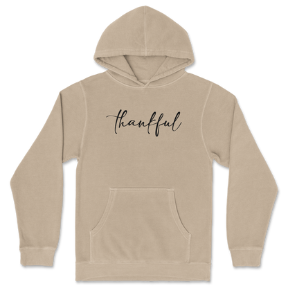 Independent Clothing Co. Hoodie Thankful  in Sandstone