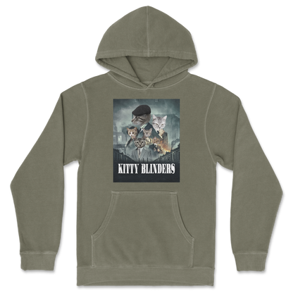 Independent Clothing Co. Hoodie Kitty Blinders in Olive