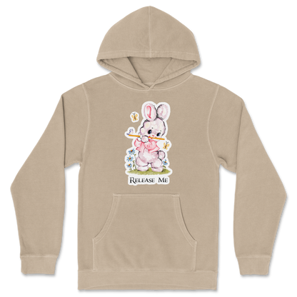 Independent Clothing Co. Hoodie Cute Bunny in Sandstone