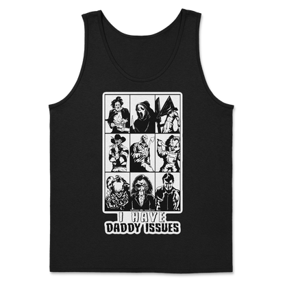 The Nice Shirt Tank Top Daddy Issues  in Black