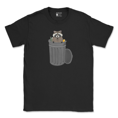 Gildan SoftStyle T-Shirt Trash Panda Enthusiast in Black