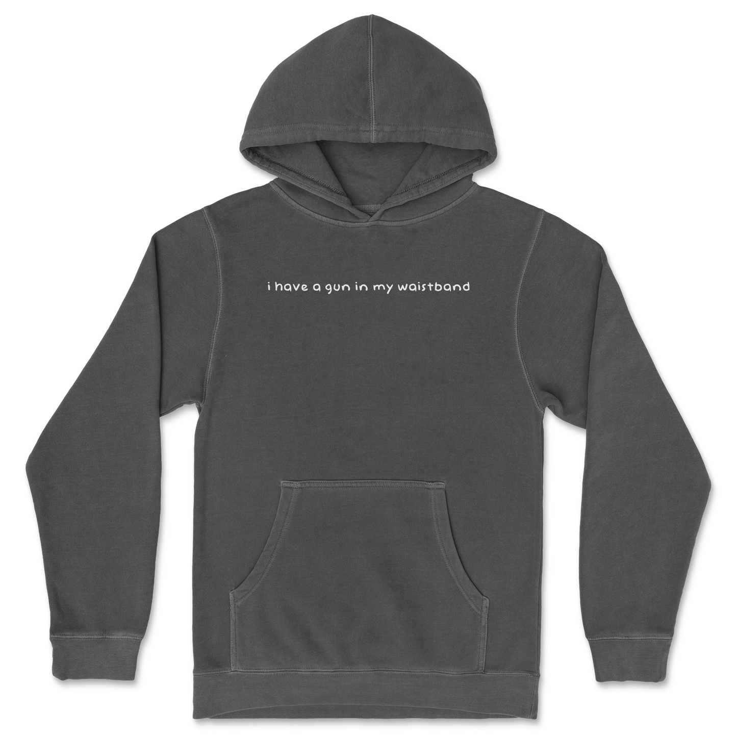 Independent Clothing Co. Hoodie Gun in The Waistband in Black