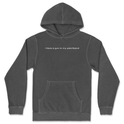 Independent Clothing Co. Hoodie Gun in The Waistband in Black