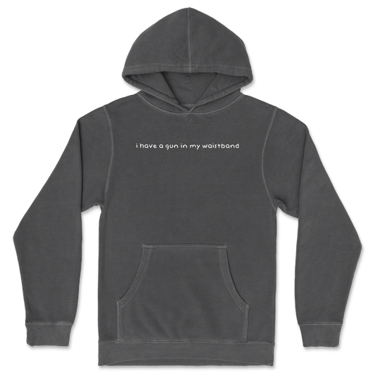 Independent Clothing Co. Hoodie Gun in The Waistband in Black