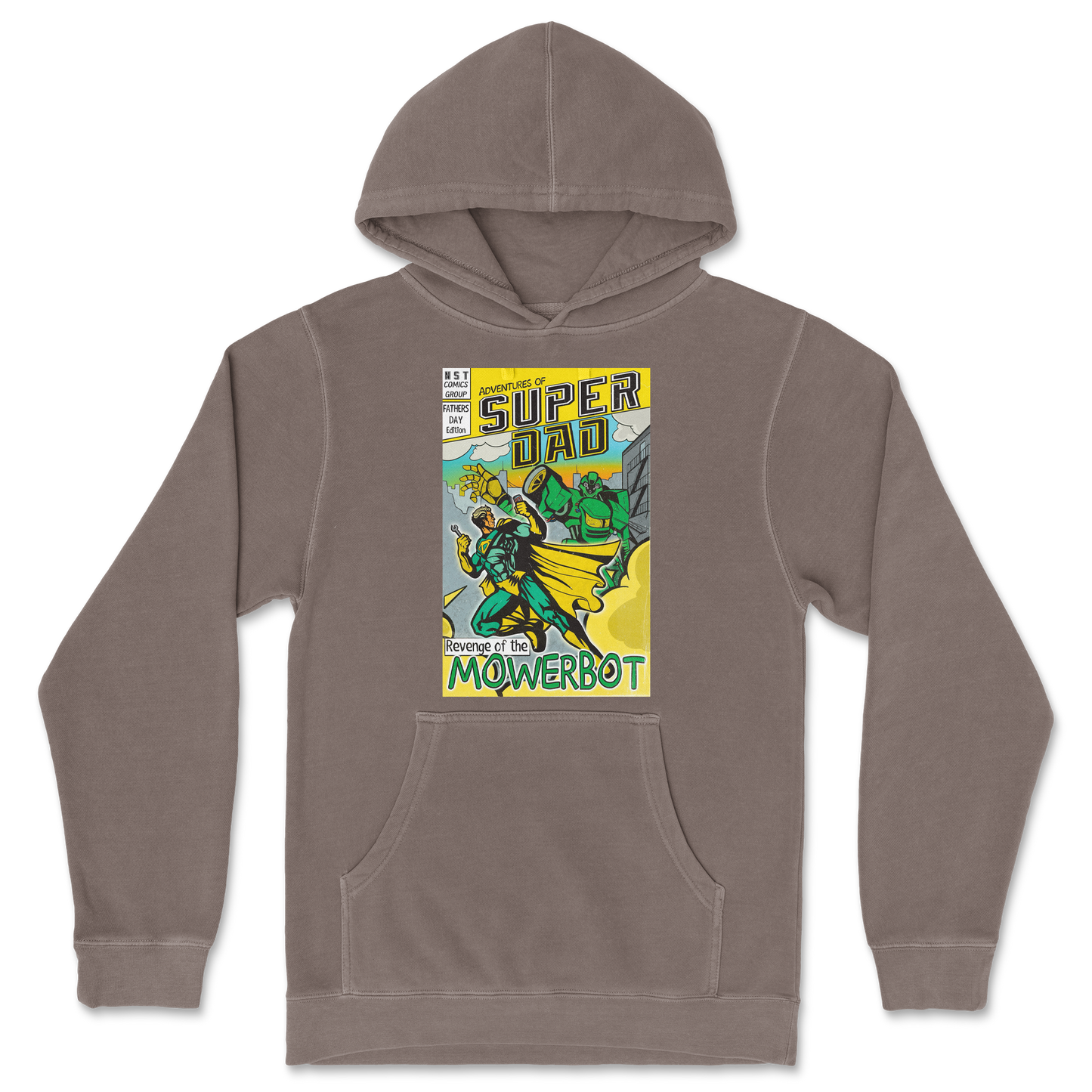 Independent Clothing Co. Hoodie Super Dad in Clay