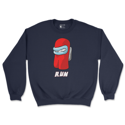 Gildan SoftStyle Crew Neck Sussy Man Child in Navy