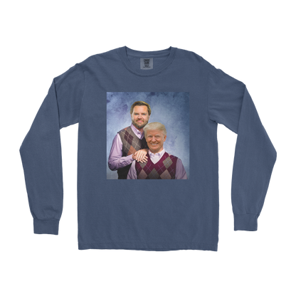 Comfort Colors Long Sleeve Step Brothers  in Midnight