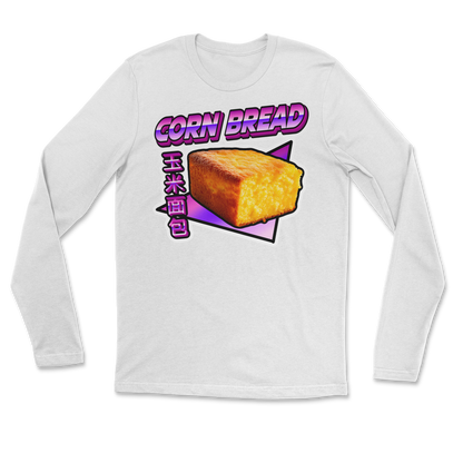 The Nice Shirt Long Sleeve Corn Bread  in White