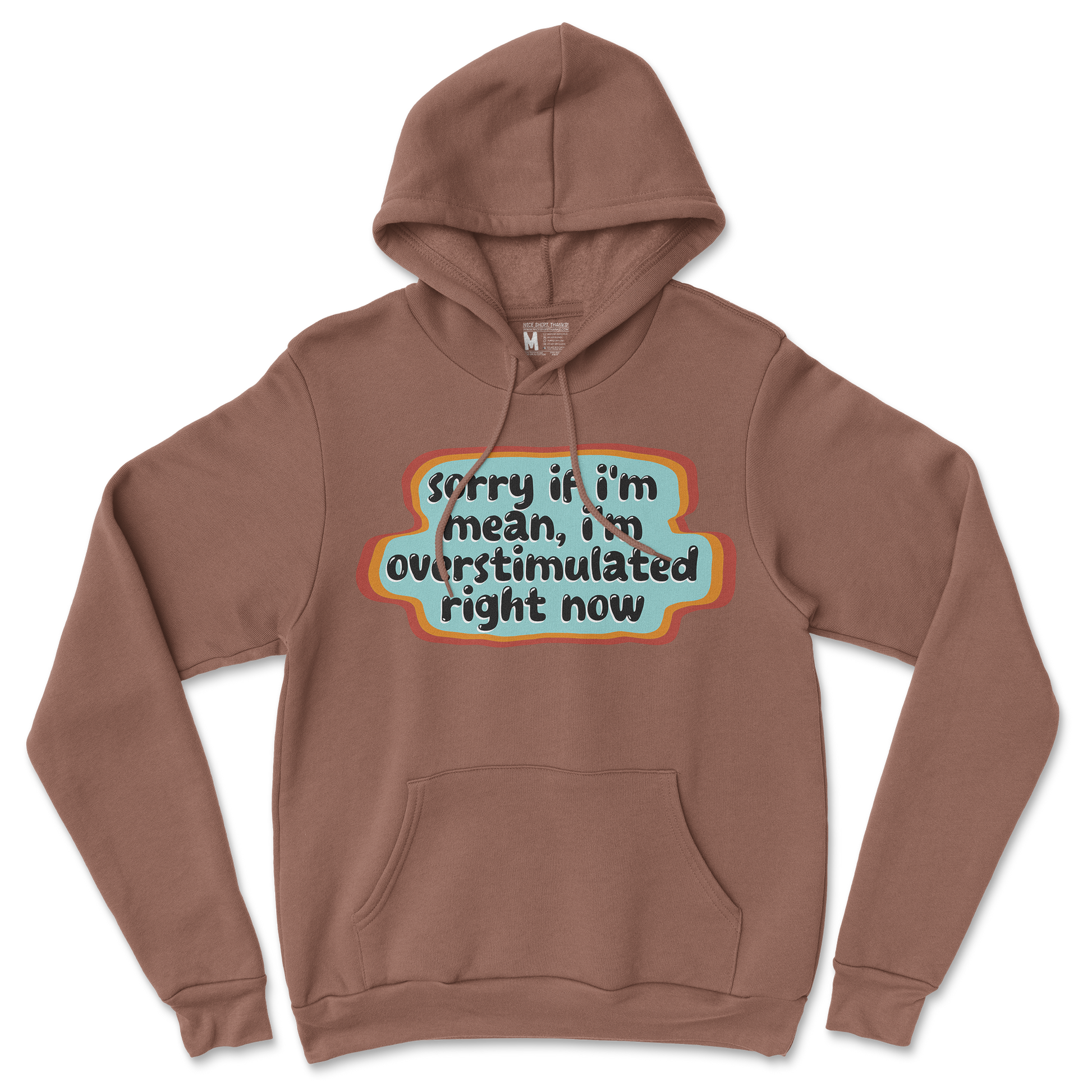 Gildan SoftStyle Hoodie in Cocoa