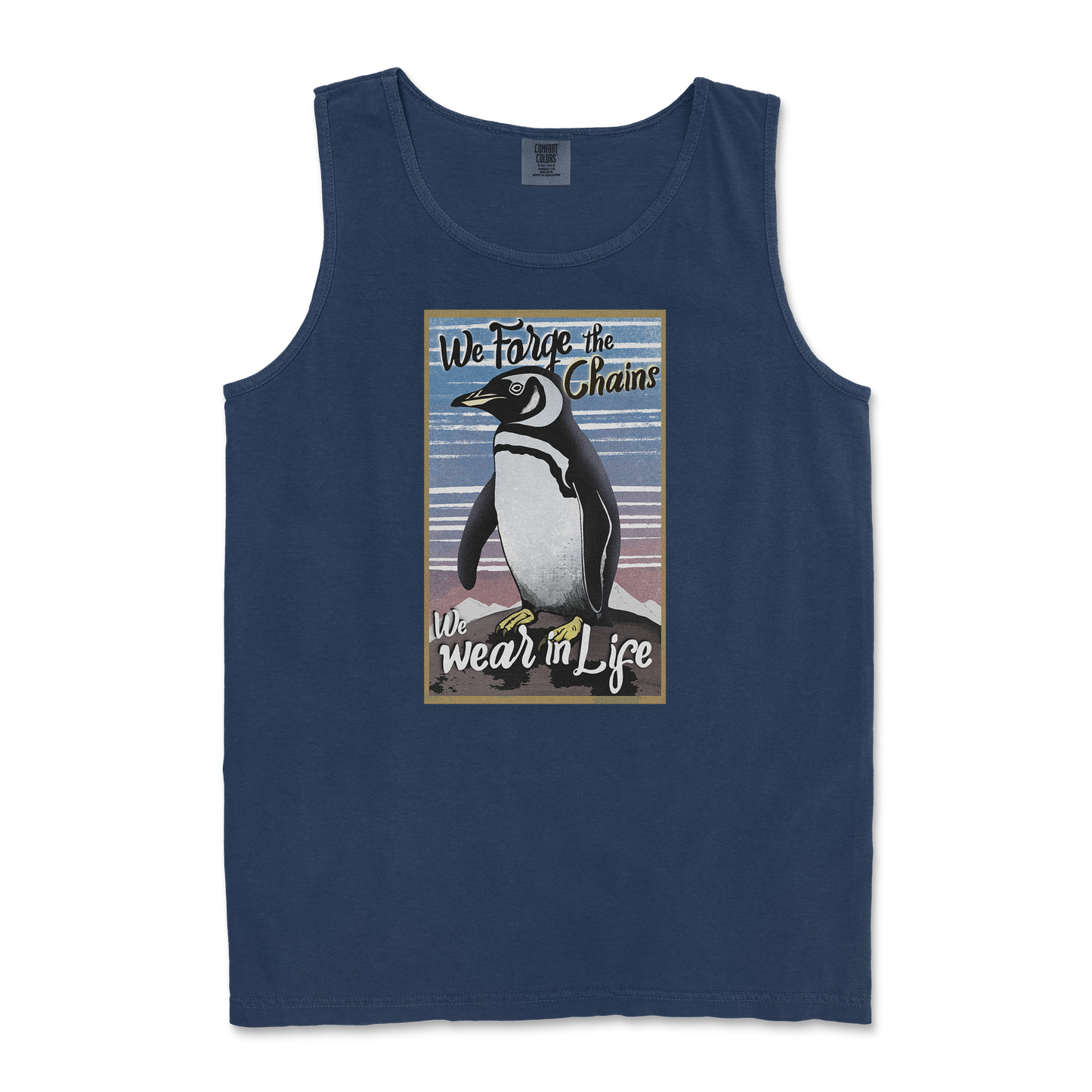 Comfort Colors Tank Top in TrueNavy