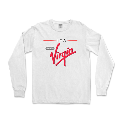 Comfort Colors Long Sleeve Mobile Virgin in White