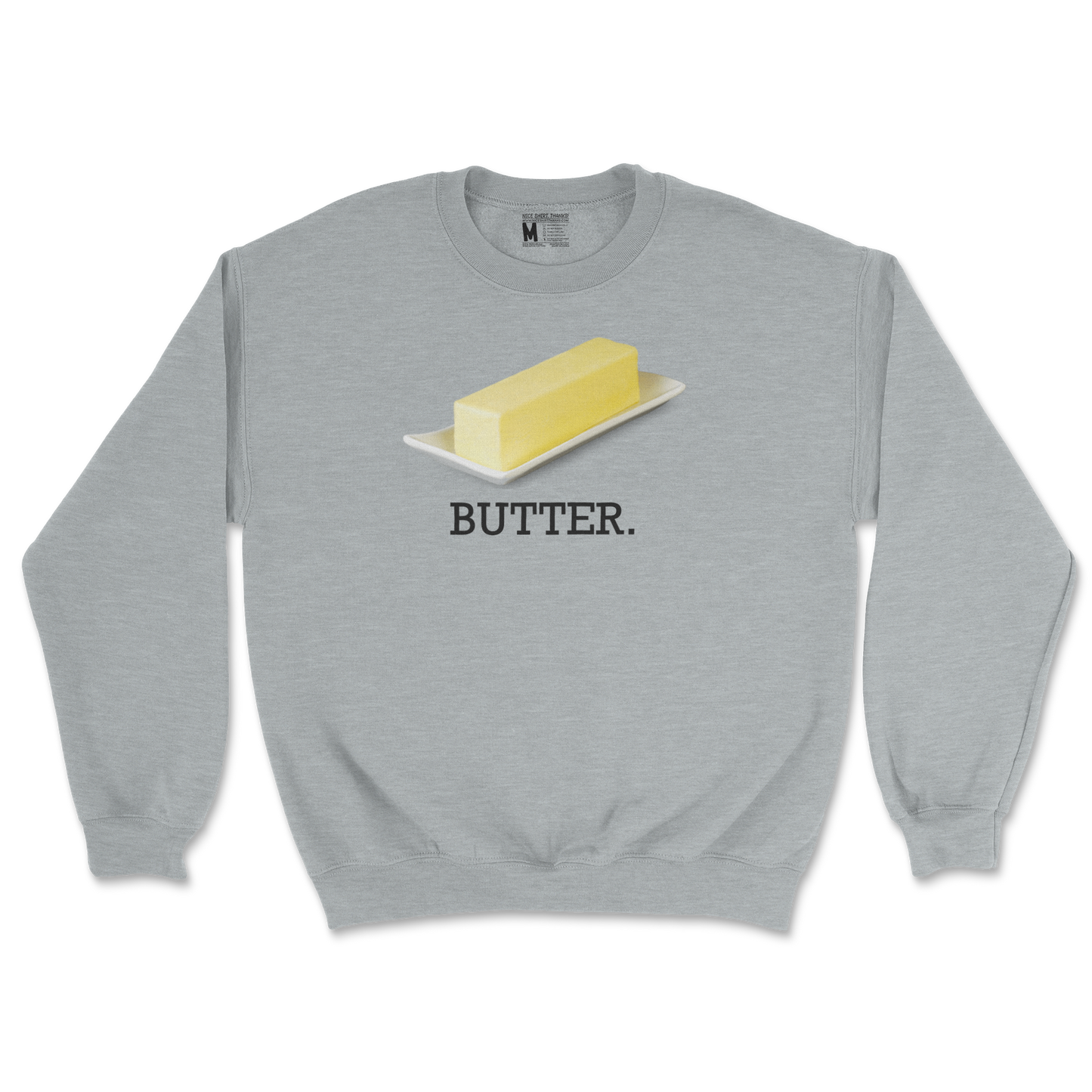 Gildan SoftStyle Crew Neck Butter in Sports Grey