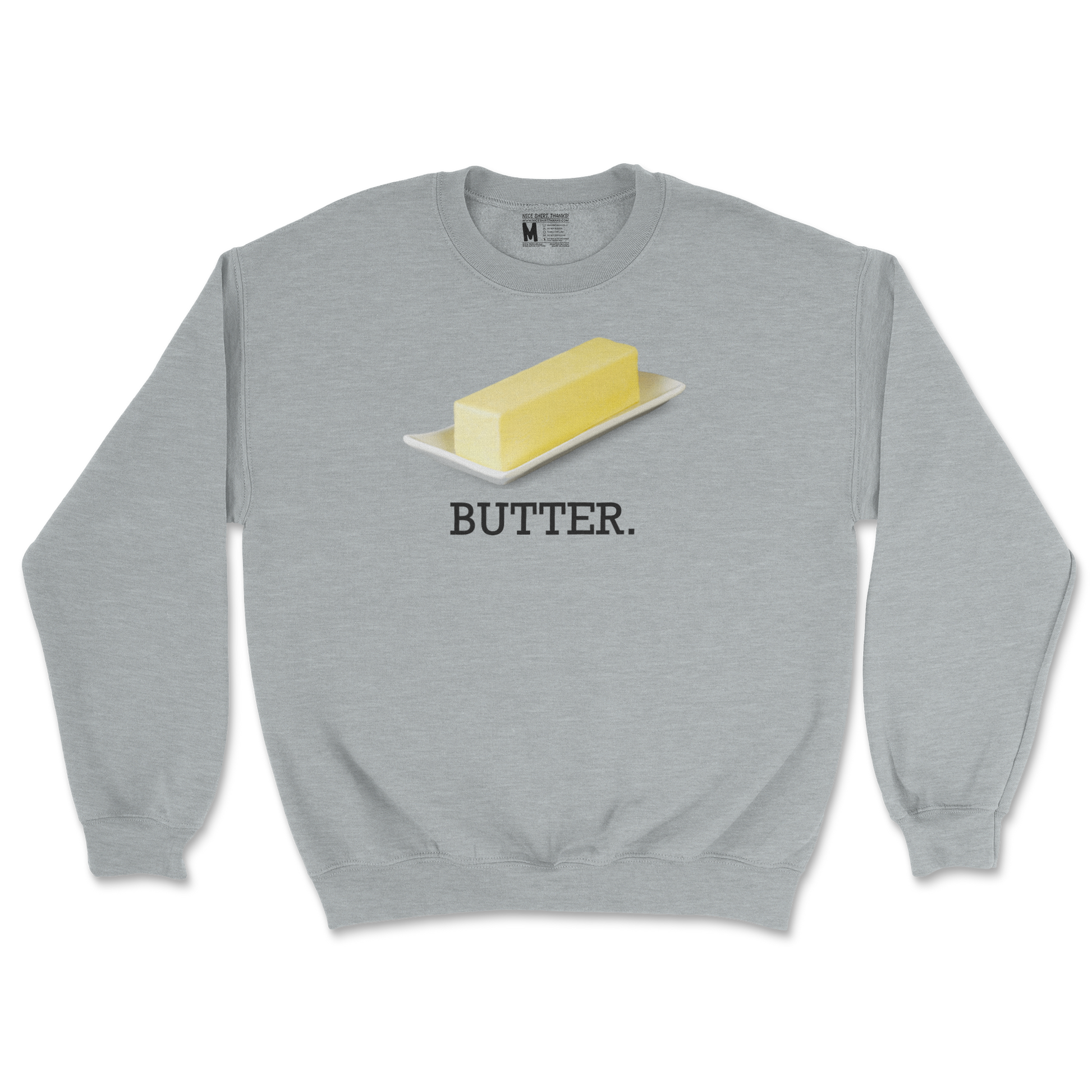 Gildan SoftStyle Crew Neck Butter in Sports Grey