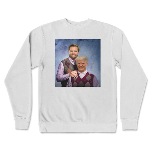 Independent Clothing Co. Crew Neck Step Brothers  in white