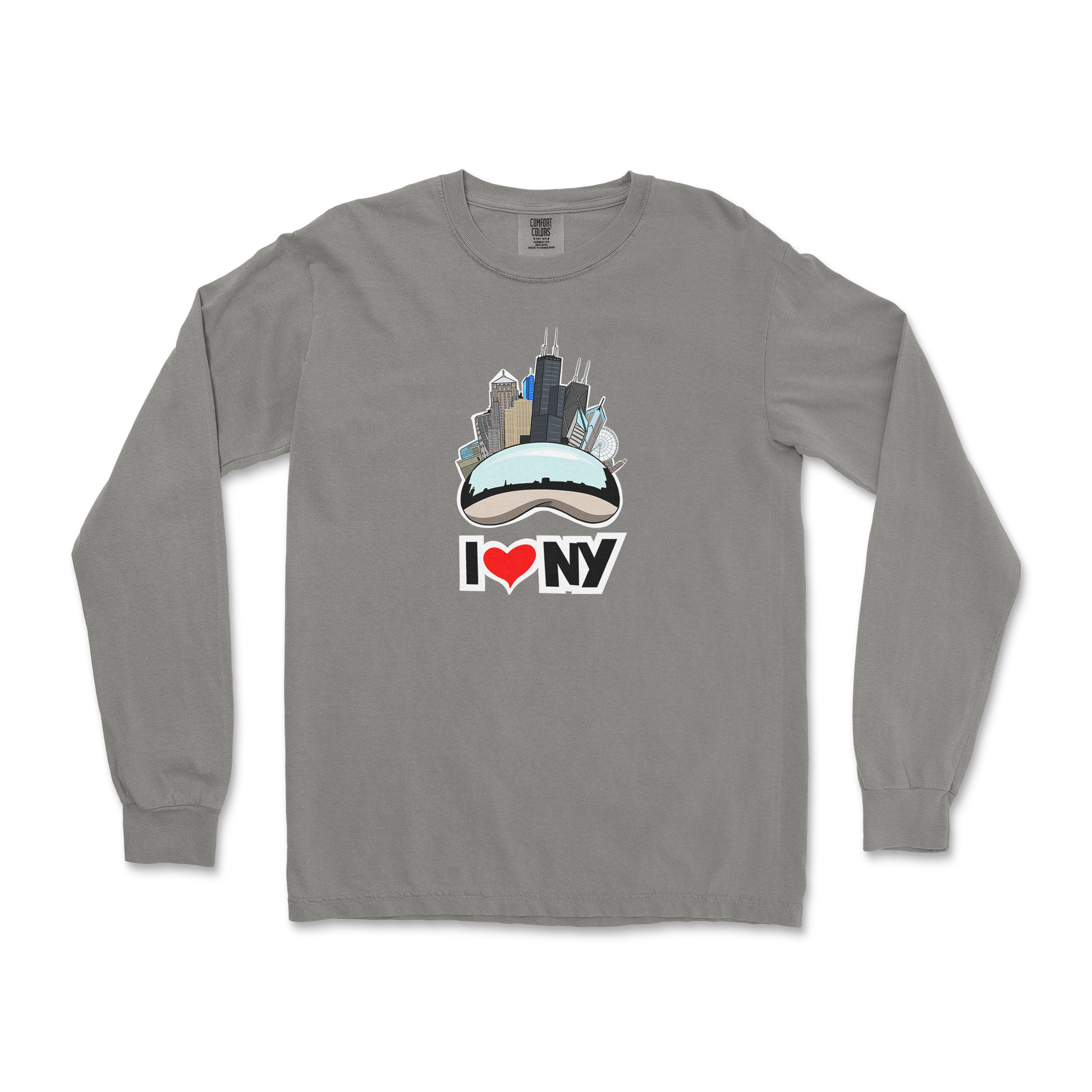 Comfort Colors Long Sleeve in Grey